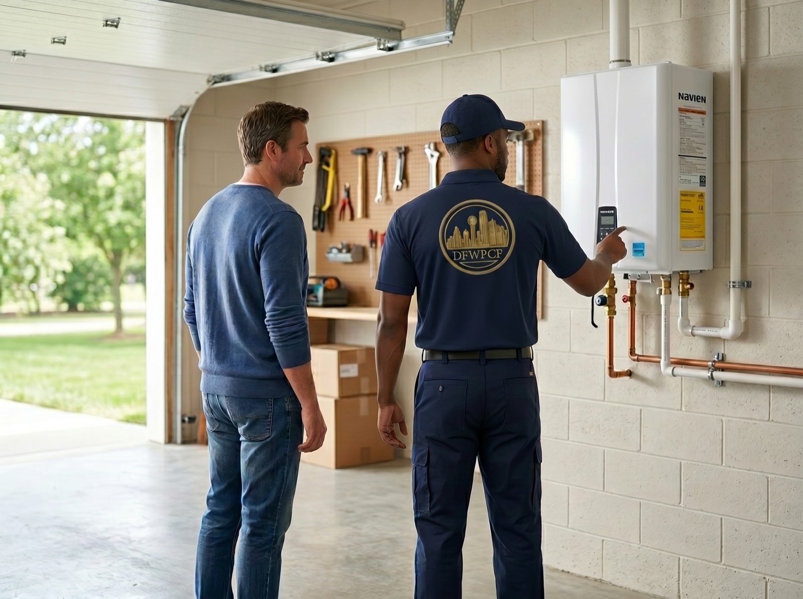 Water heater replacement Dallas TX