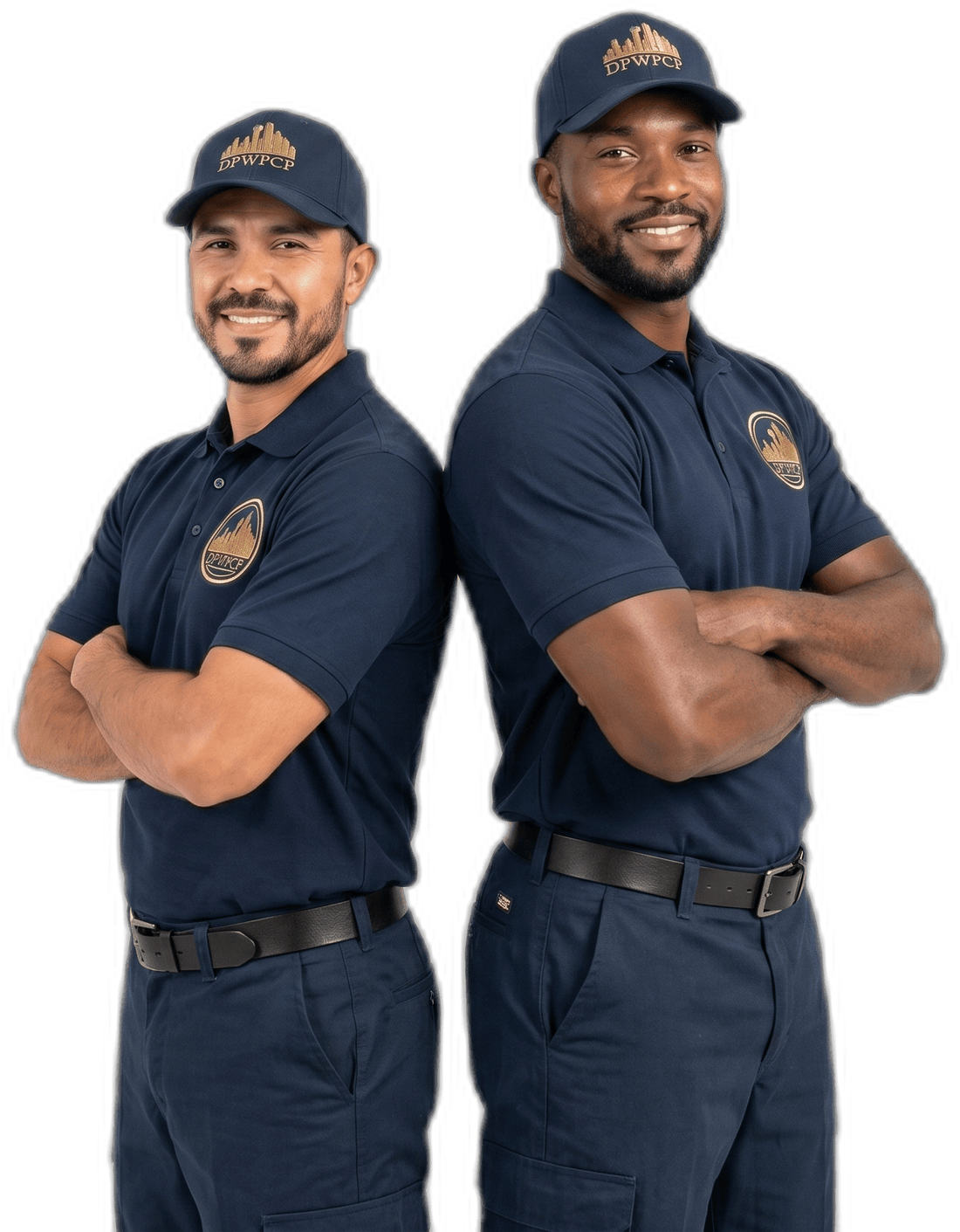 Two licensed DFW Plumbing Compliance Partners technicians serving the Dallas–Fort Worth Metroplex