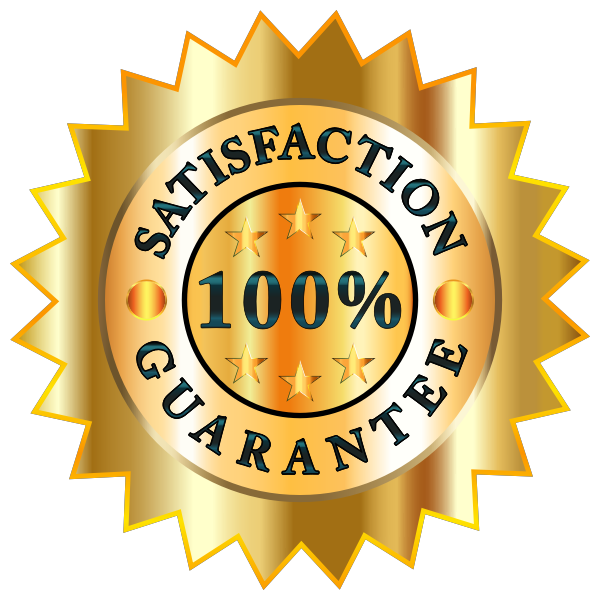 100% Satisfaction Guarantee