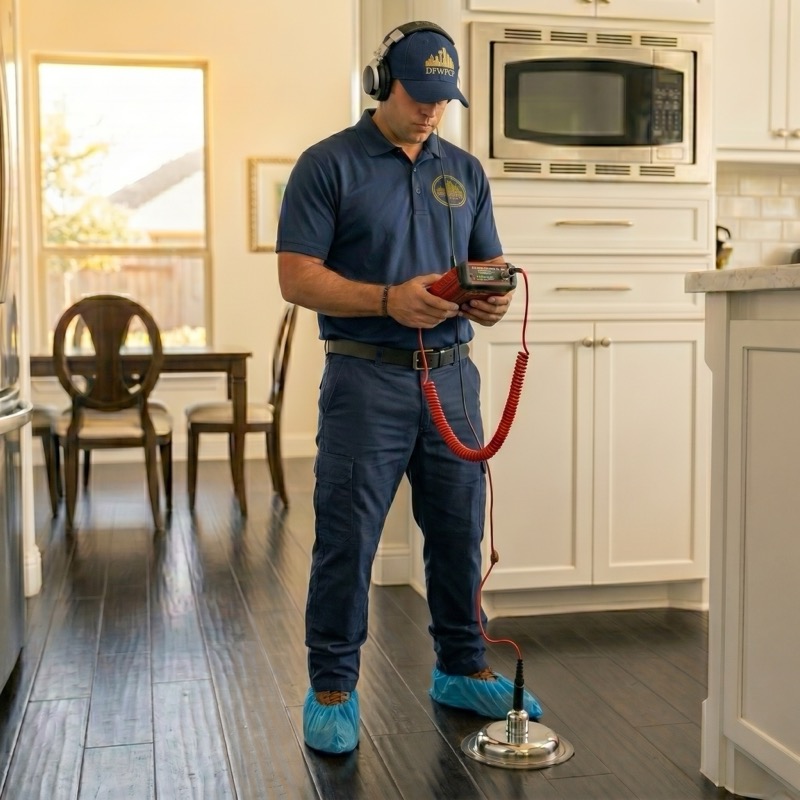 Slab leak detection and prevention in DFW  DFWPCP
